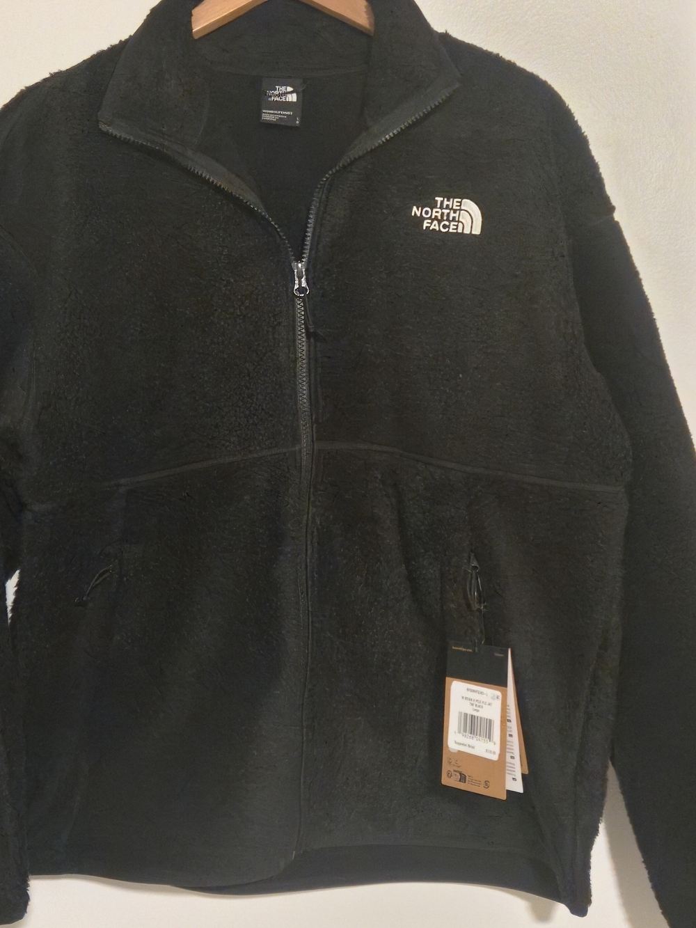 NWT The North Face Women's Koian High Pile Fleece Jacket Black Size Large $170